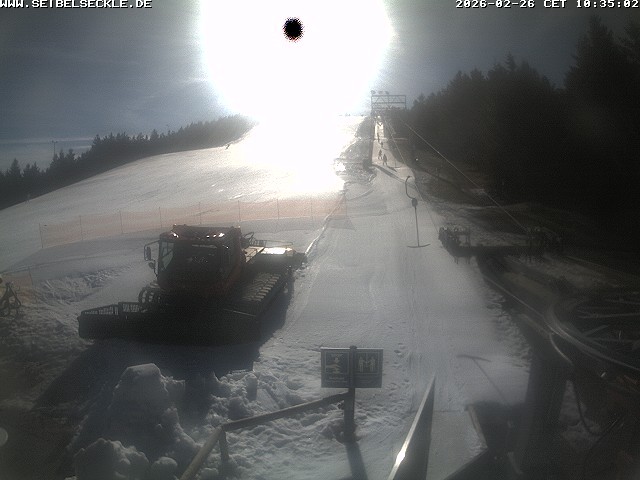 Archived image Webcam view ski resort seibelseckle