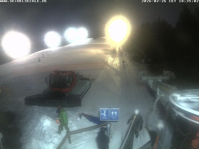 Archived image Webcam view ski resort seibelseckle