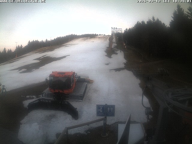 Archived image Webcam view ski resort seibelseckle