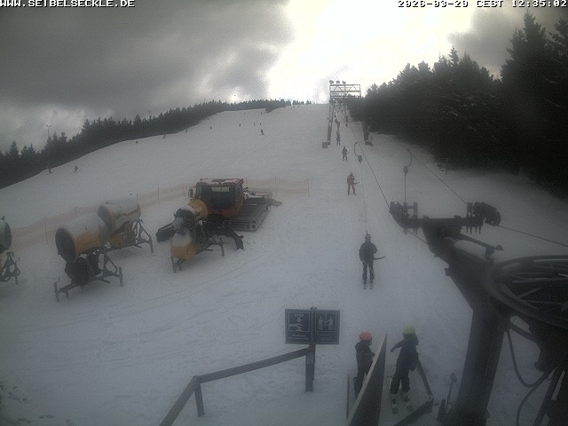 Archiv Foto Webcam Skigebiet Seibelseckle