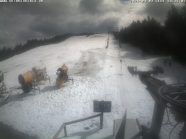 Archived image Webcam view ski resort seibelseckle