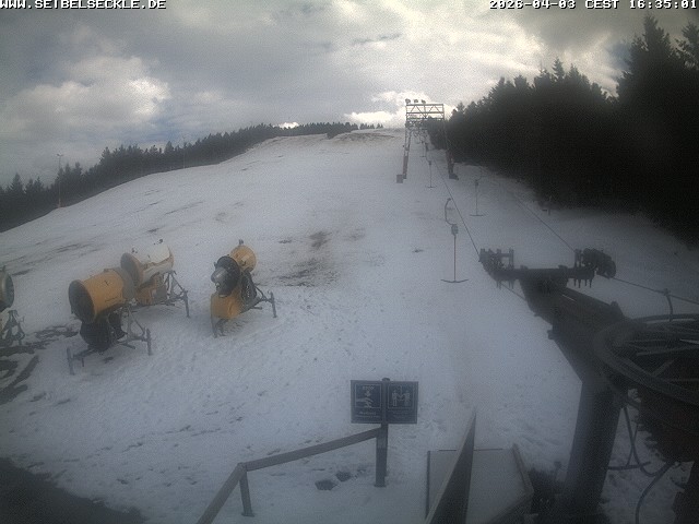 Archived image Webcam view ski resort seibelseckle