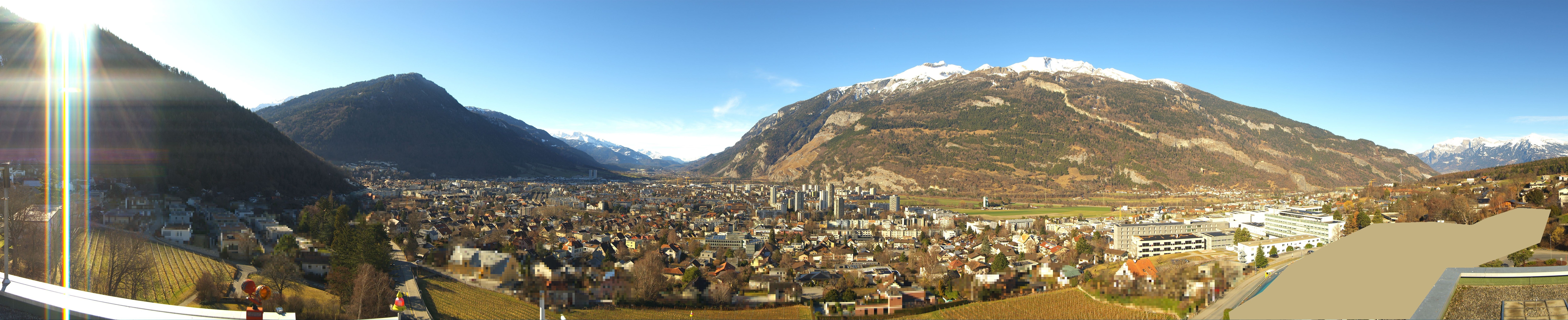 Archiv Foto Webcam Panoramablick Chur