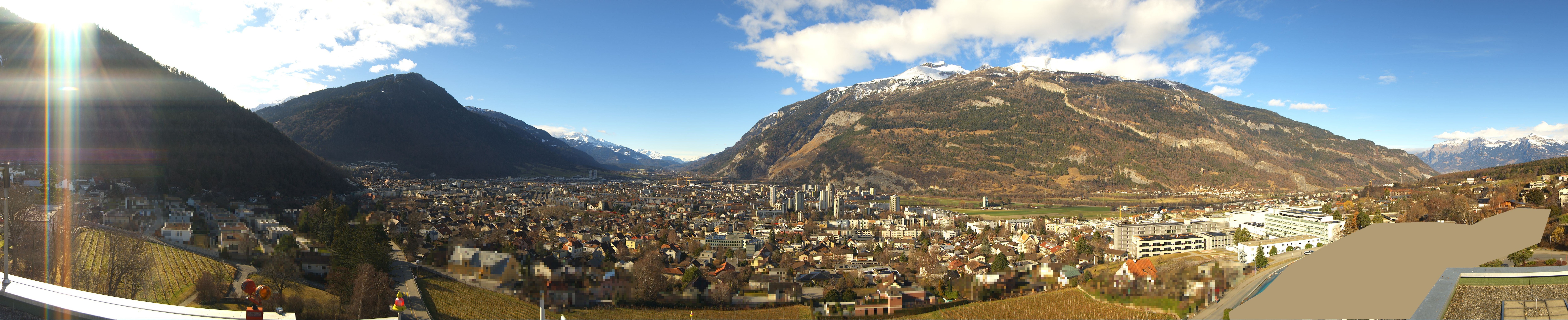 Archiv Foto Webcam Panoramablick Chur