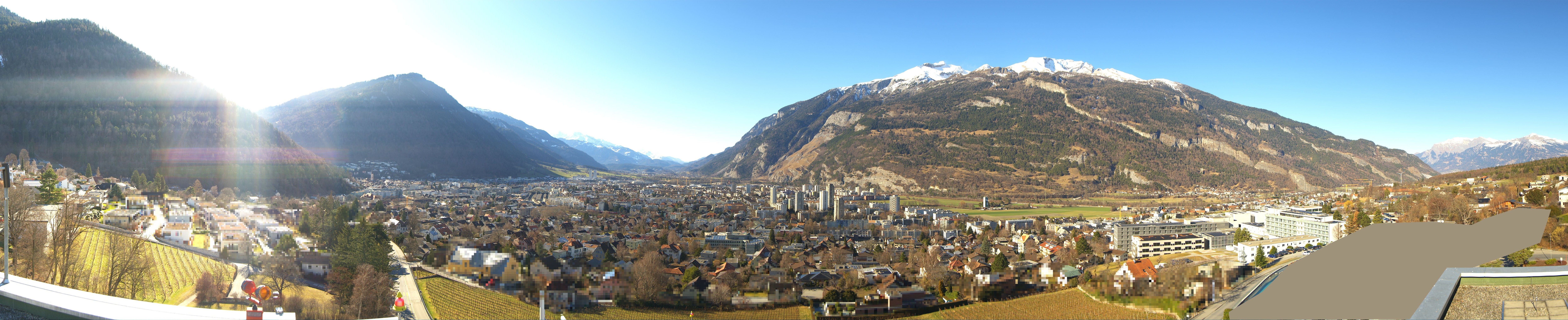 Archiv Foto Webcam Panoramablick Chur