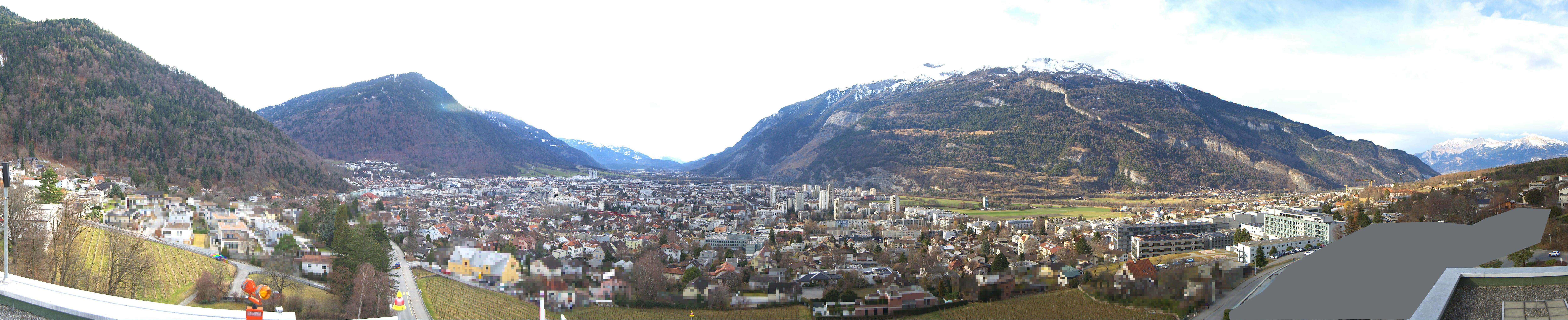 Archiv Foto Webcam Panoramablick Chur
