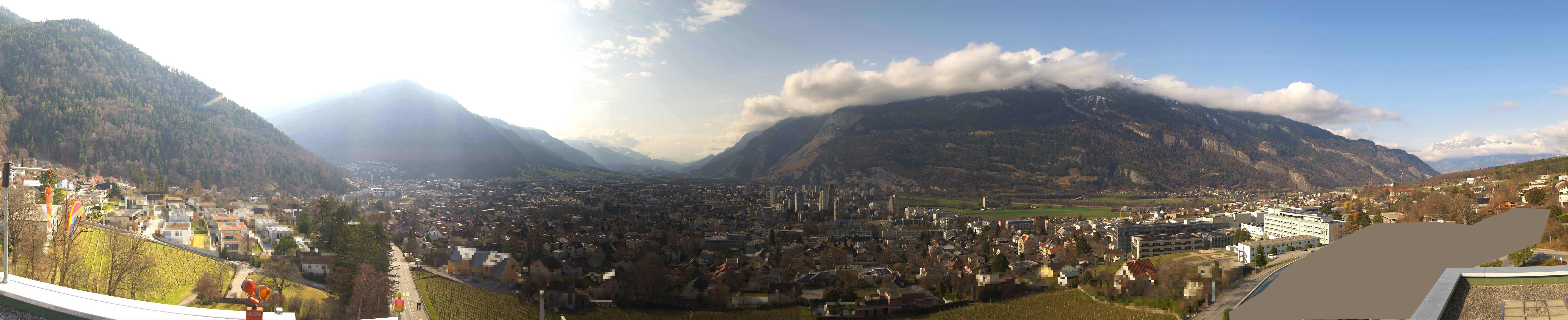 Archiv Foto Webcam Panoramablick Chur