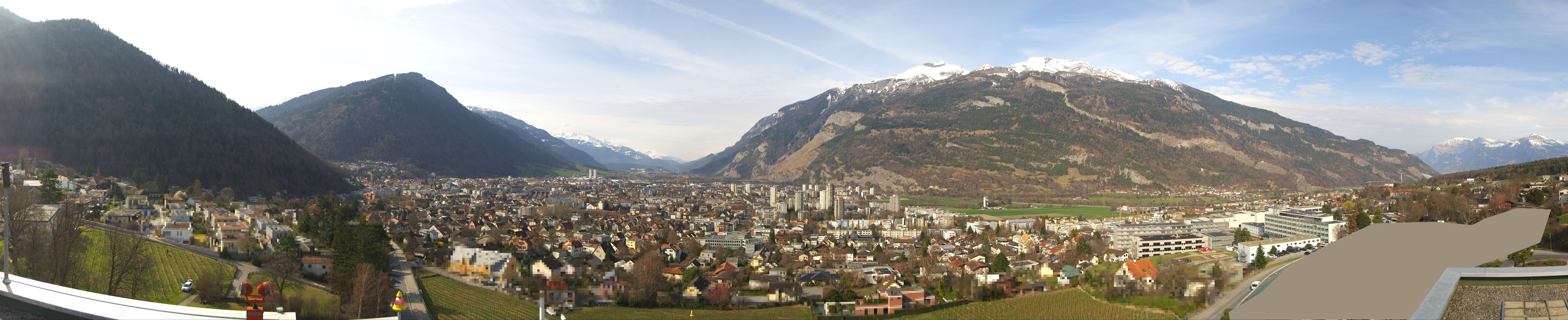 Archiv Foto Webcam Panoramablick Chur