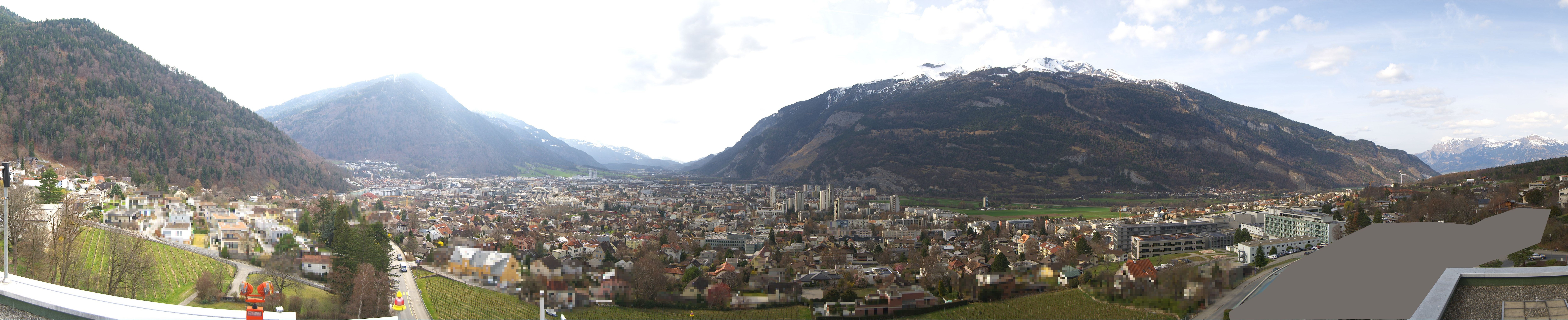 Archiv Foto Webcam Panoramablick Chur