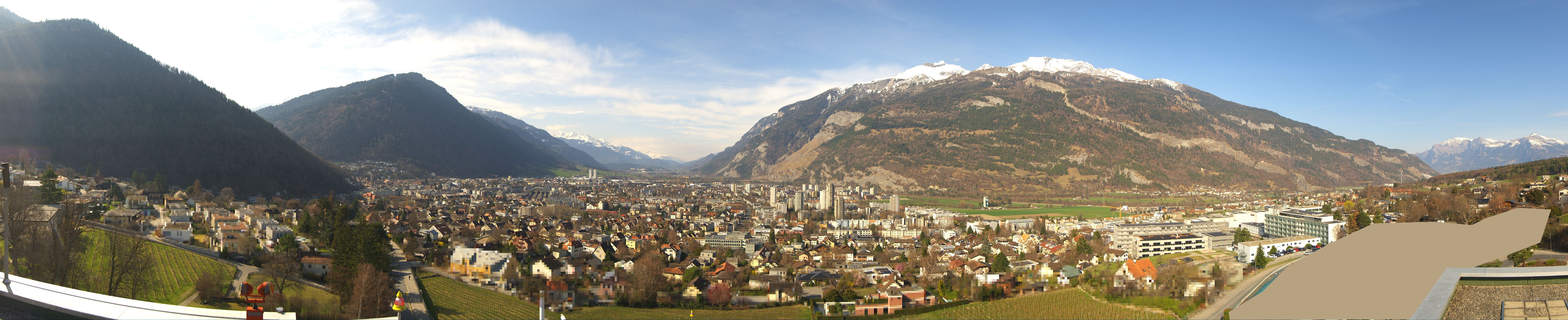 Archiv Foto Webcam Panoramablick Chur