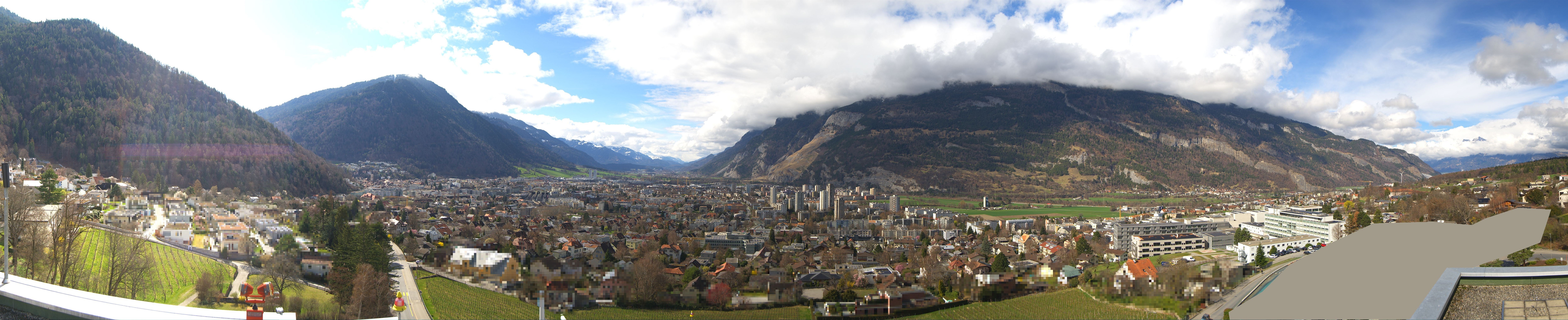 Archiv Foto Webcam Panoramablick Chur