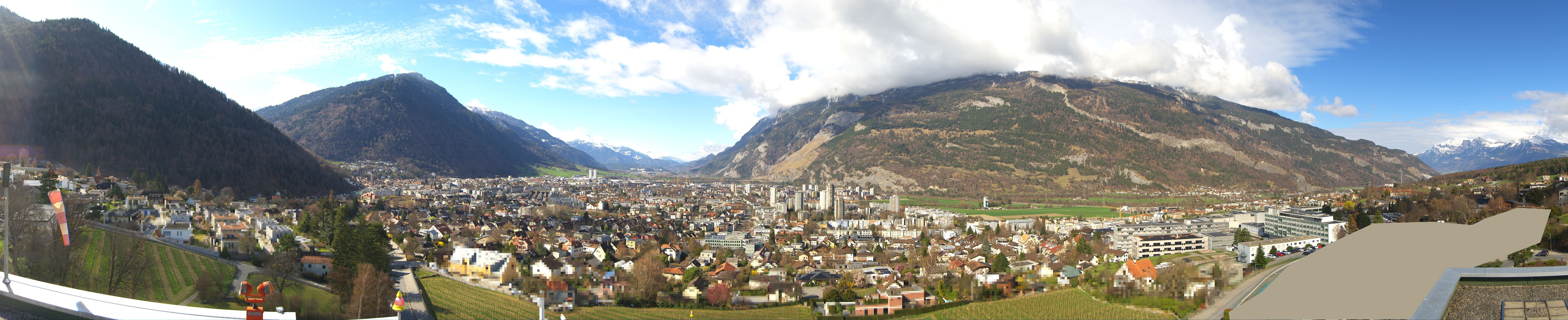 Archiv Foto Webcam Panoramablick Chur