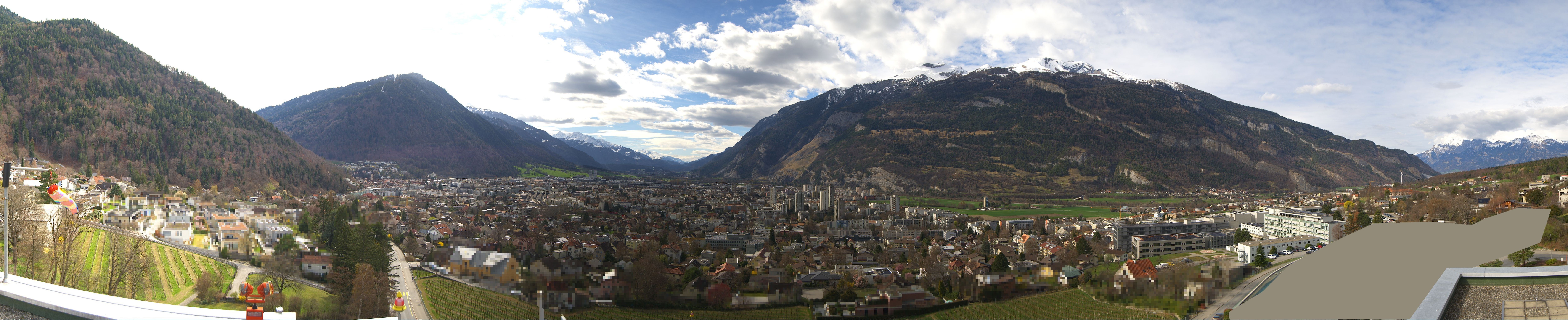 Archiv Foto Webcam Panoramablick Chur