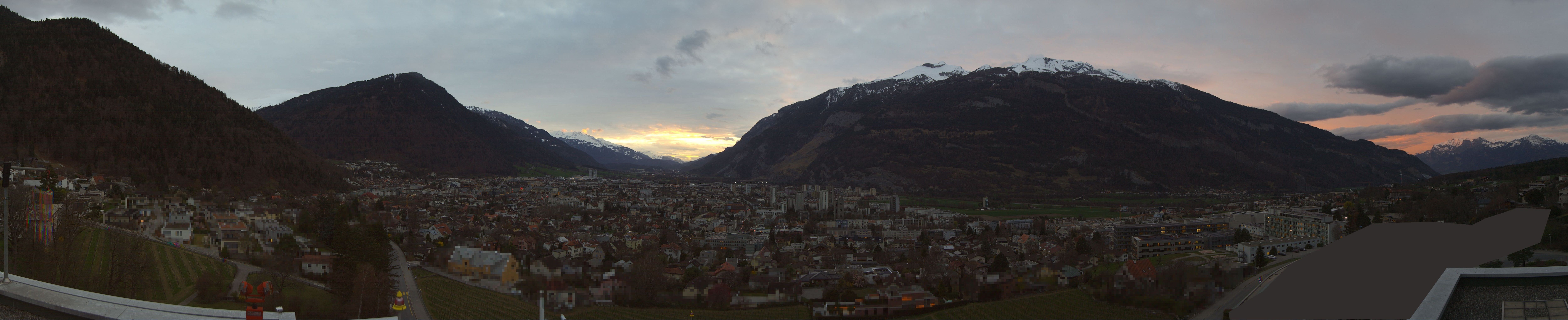 Archiv Foto Webcam Panoramablick Chur