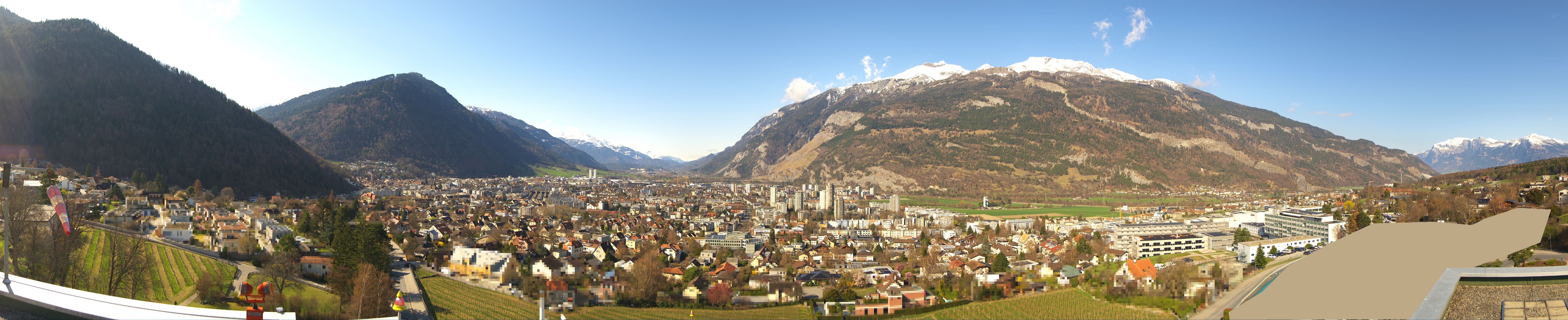 Archiv Foto Webcam Panoramablick Chur