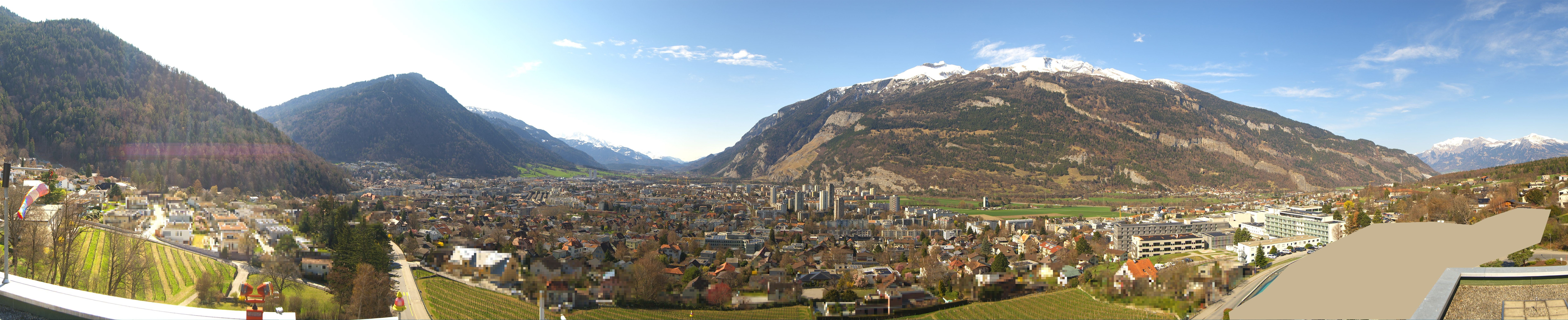 Archiv Foto Webcam Panoramablick Chur