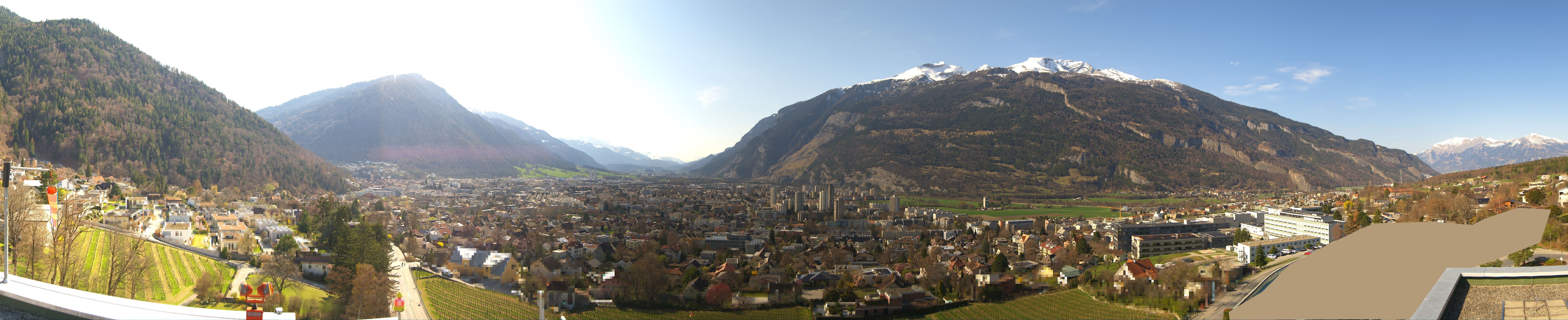 Archiv Foto Webcam Panoramablick Chur