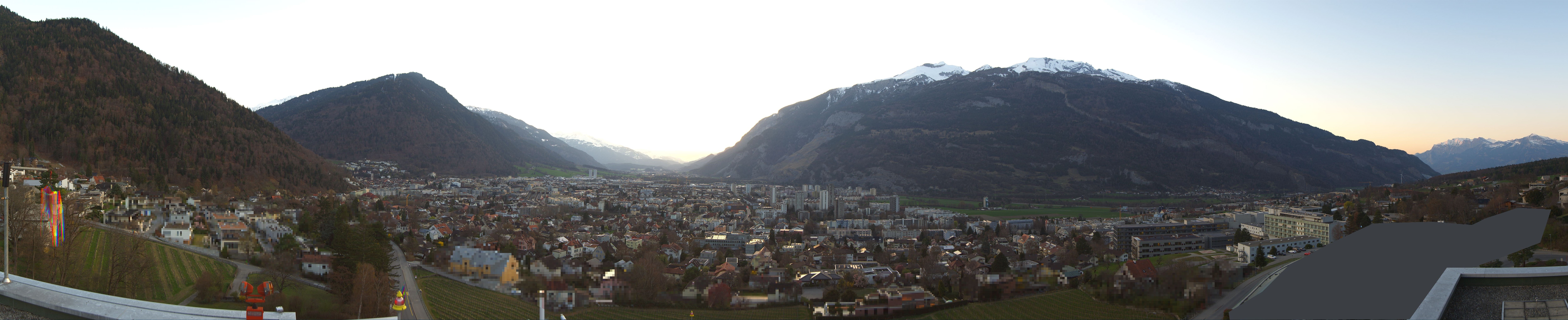 Archiv Foto Webcam Panoramablick Chur