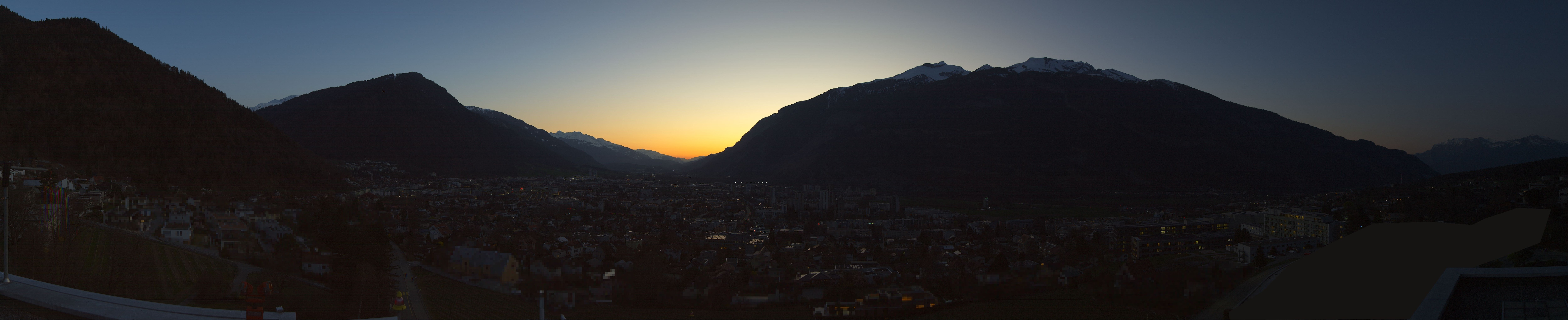 Archiv Foto Webcam Panoramablick Chur