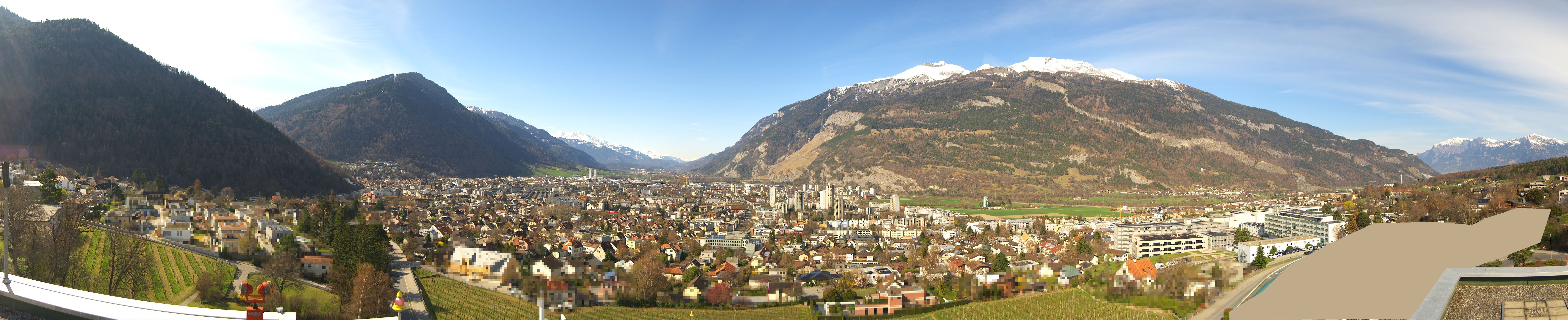Archiv Foto Webcam Panoramablick Chur