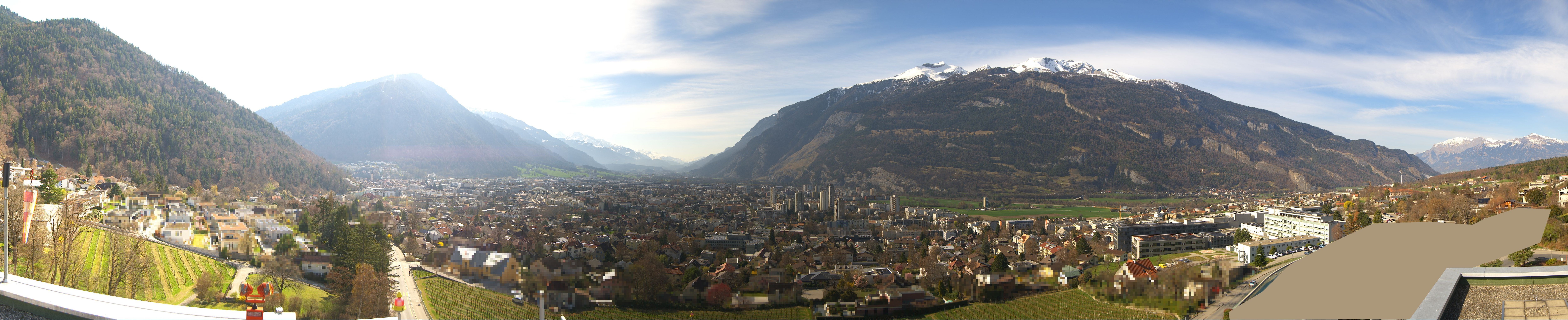 Archiv Foto Webcam Panoramablick Chur