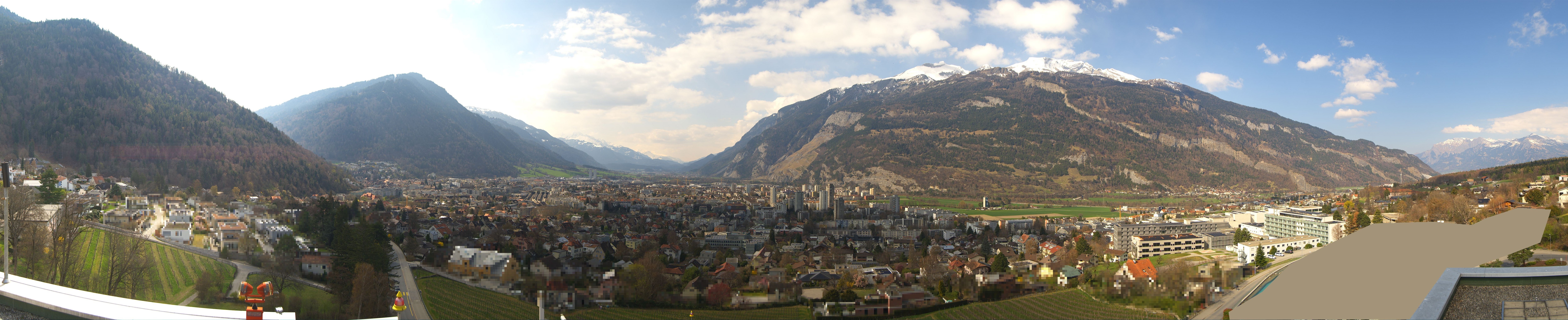 Archived image Webcam Chur Graubünden