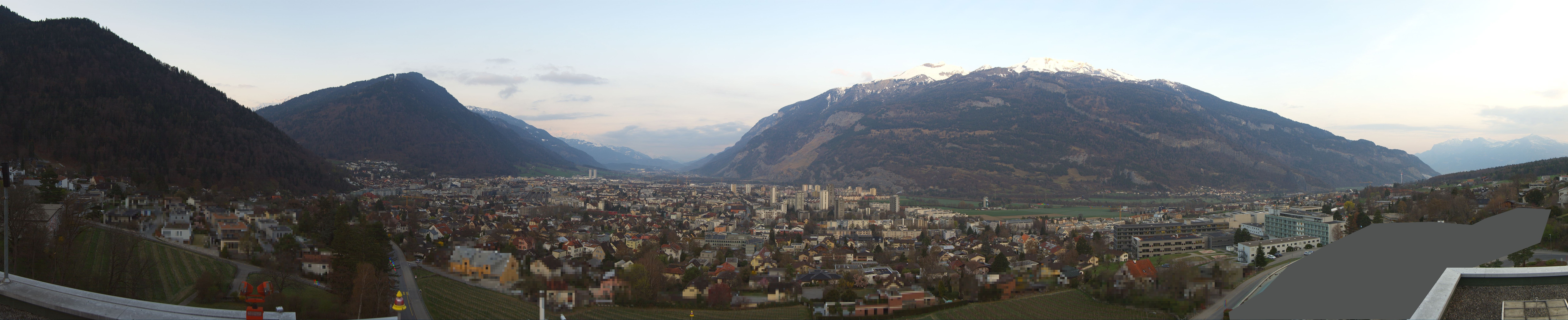 Archiv Foto Webcam Panoramablick Chur