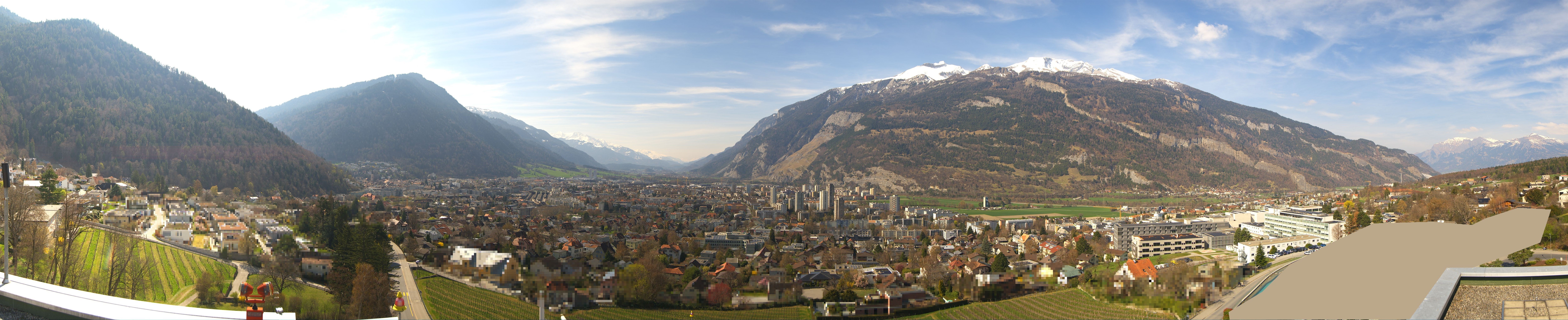 Archiv Foto Webcam Panoramablick Chur