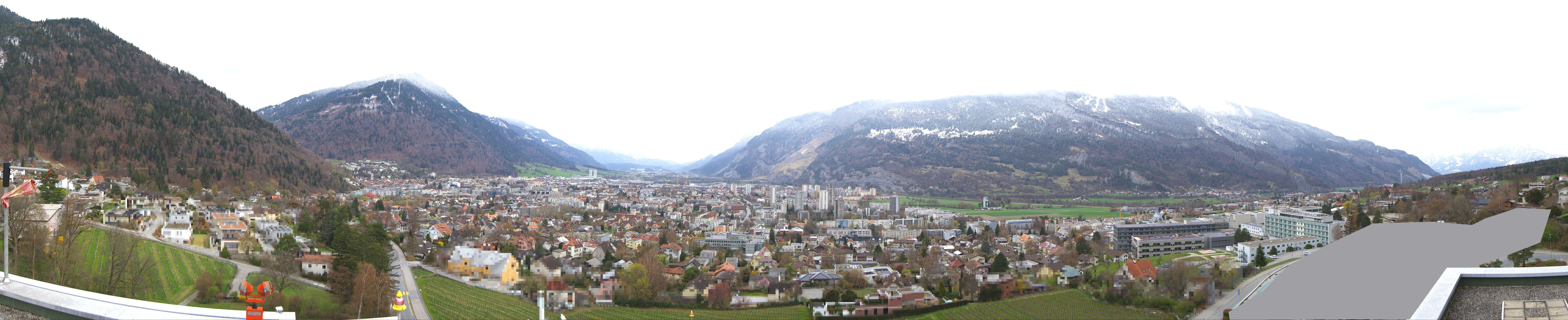 Archiv Foto Webcam Panoramablick Chur