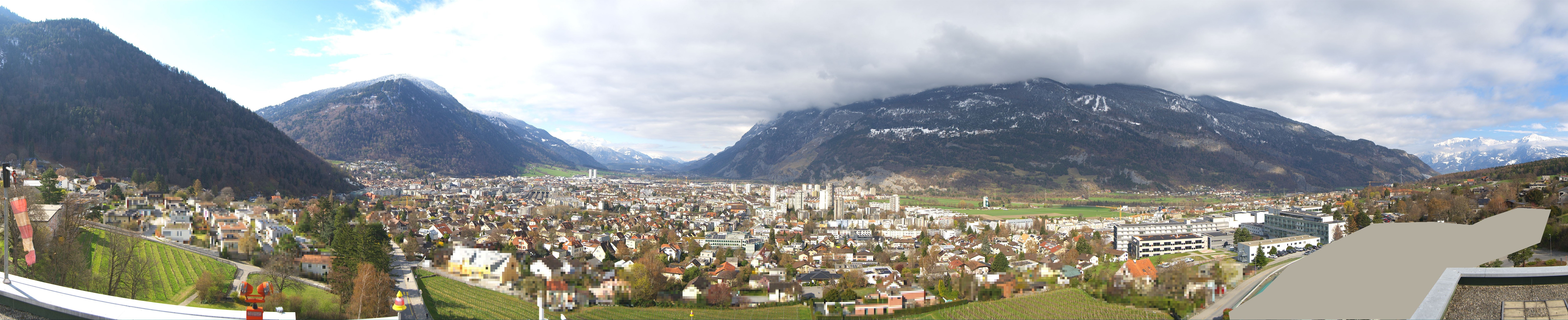 Archiv Foto Webcam Panoramablick Chur