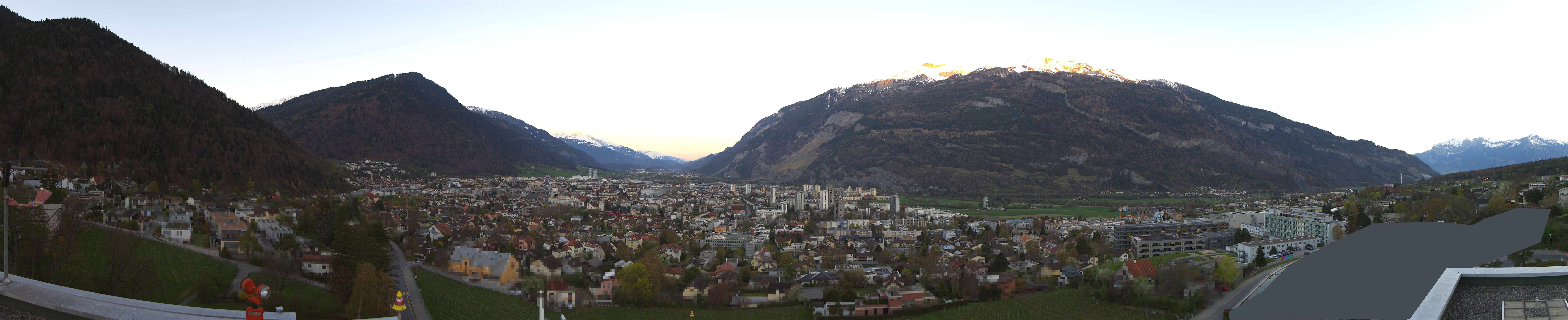 Archiv Foto Webcam Panoramablick Chur