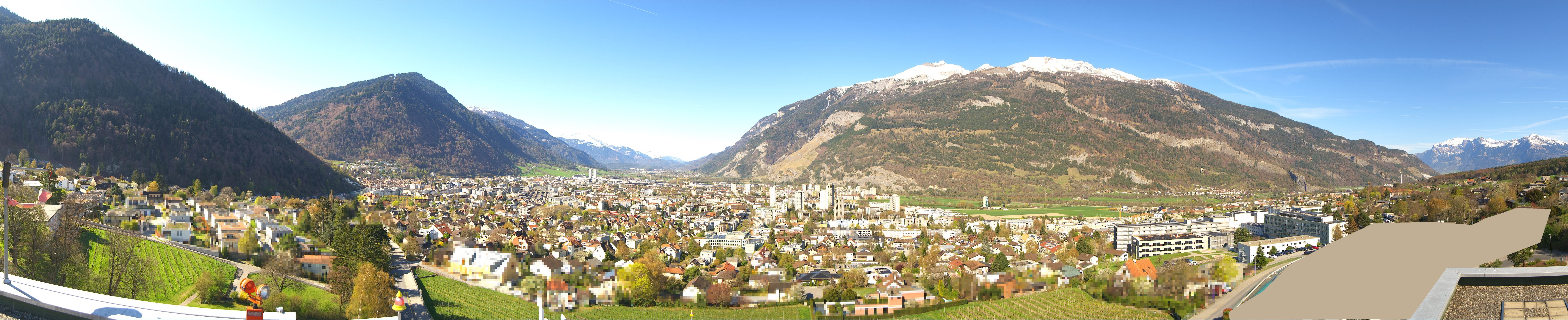 Archiv Foto Webcam Panoramablick Chur
