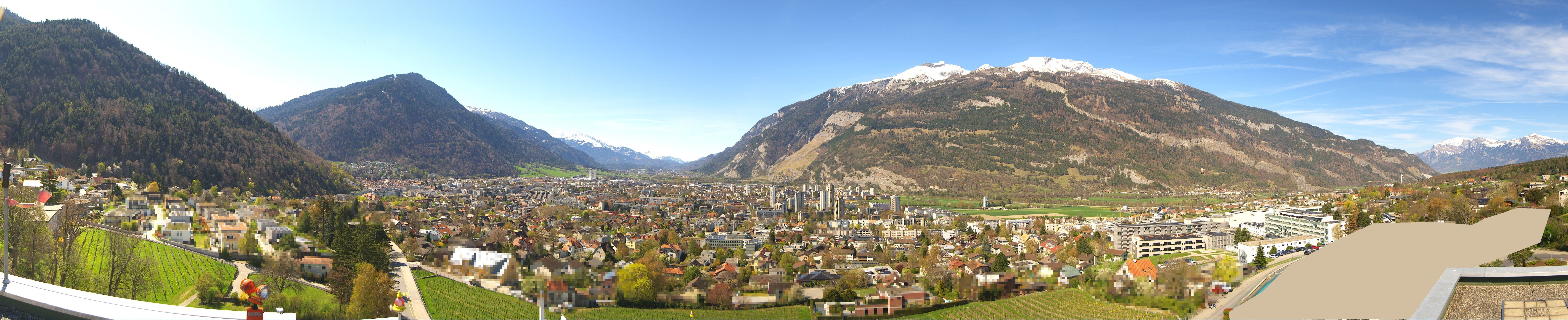 Archiv Foto Webcam Panoramablick Chur