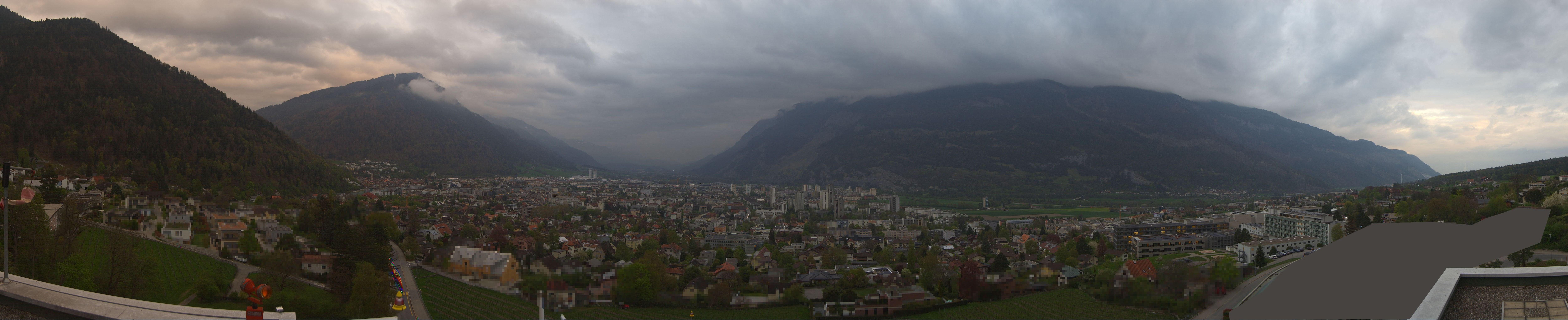Archiv Foto Webcam Panoramablick Chur