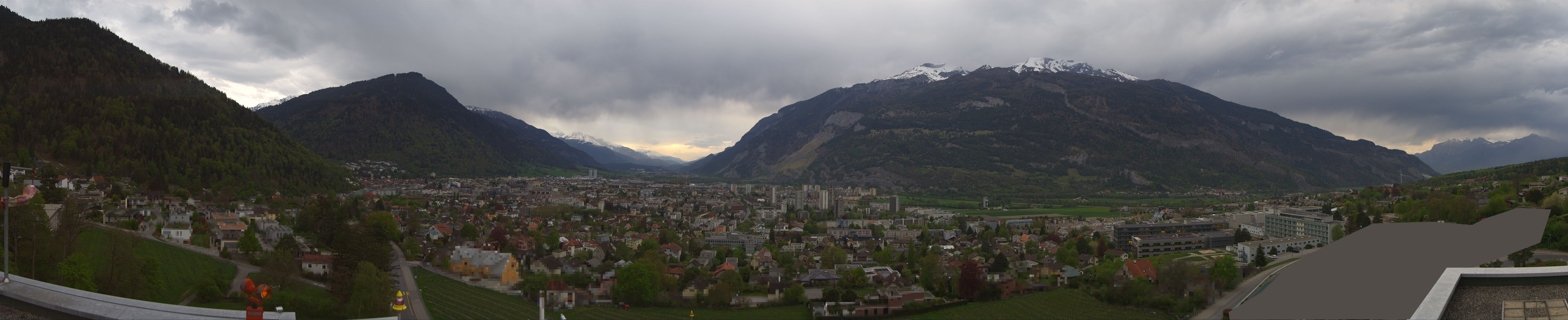 Archiv Foto Webcam Panoramablick Chur