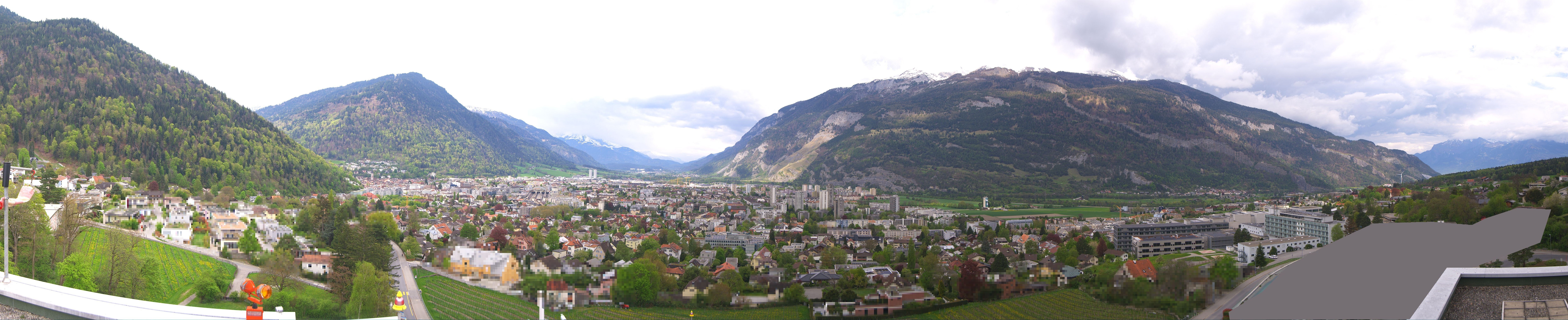 Archiv Foto Webcam Panoramablick Chur