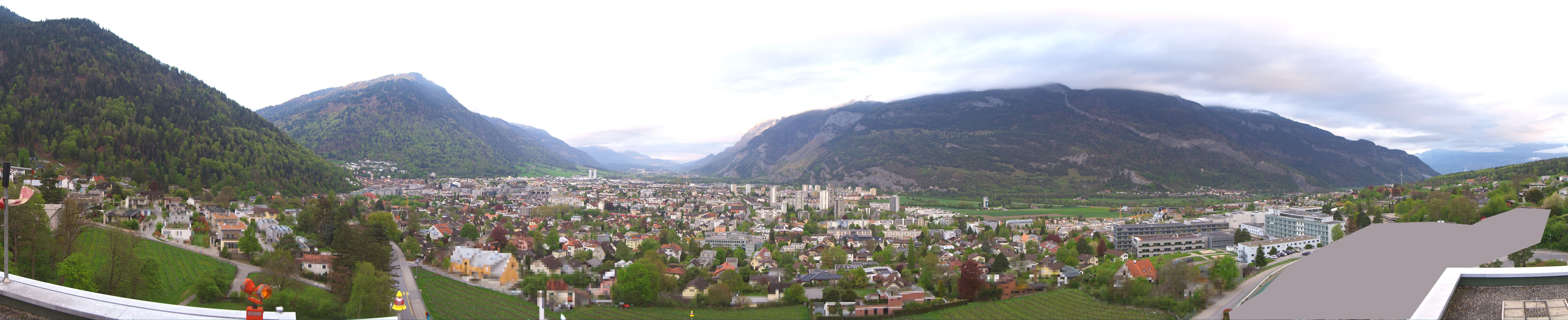 Archiv Foto Webcam Panoramablick Chur