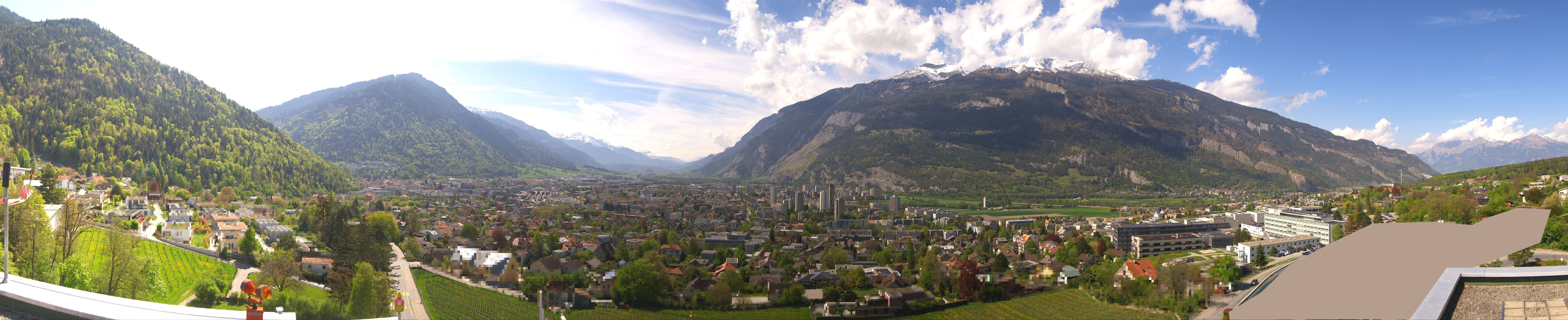 Archiv Foto Webcam Panoramablick Chur