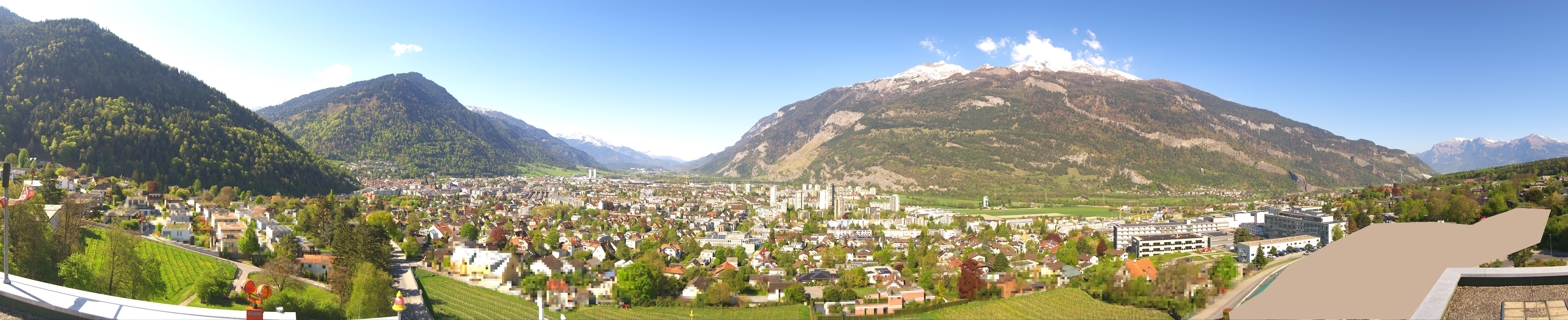 Archiv Foto Webcam Panoramablick Chur