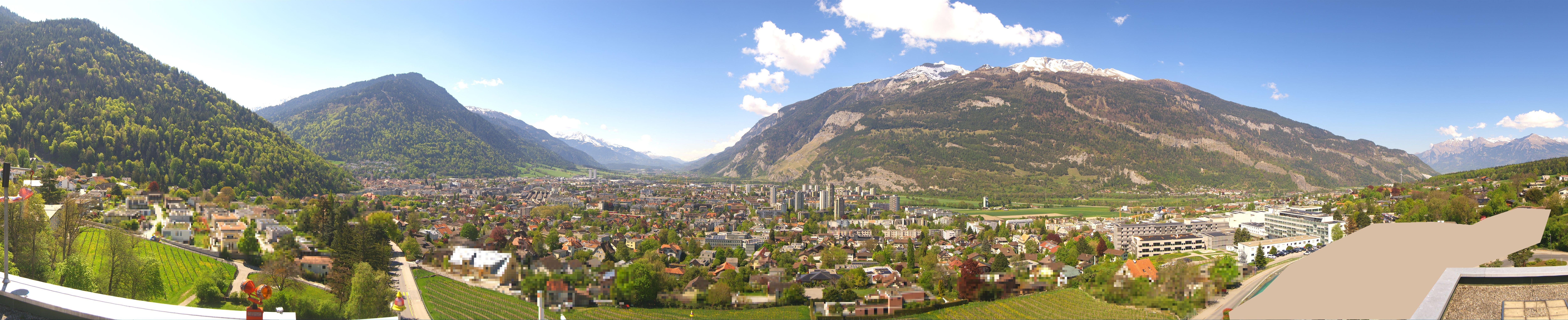 Archiv Foto Webcam Panoramablick Chur