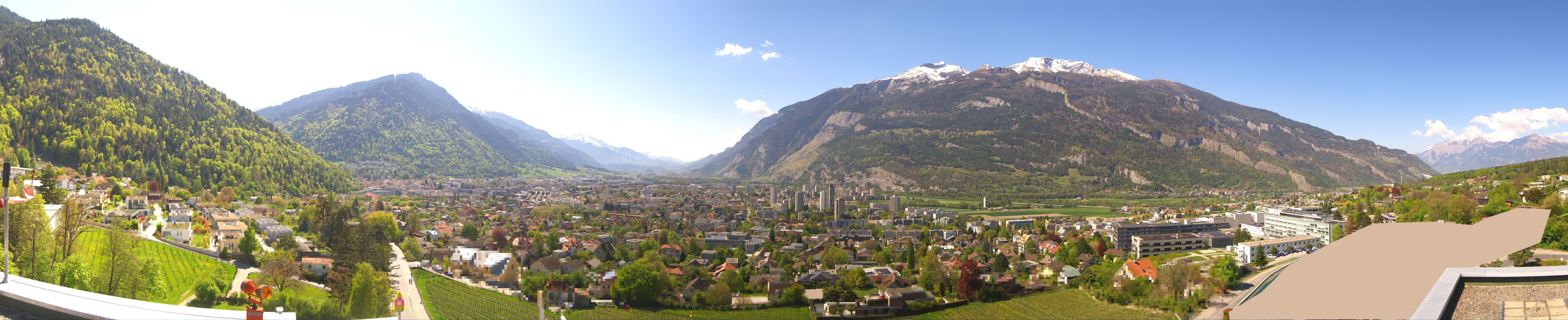 Archiv Foto Webcam Panoramablick Chur