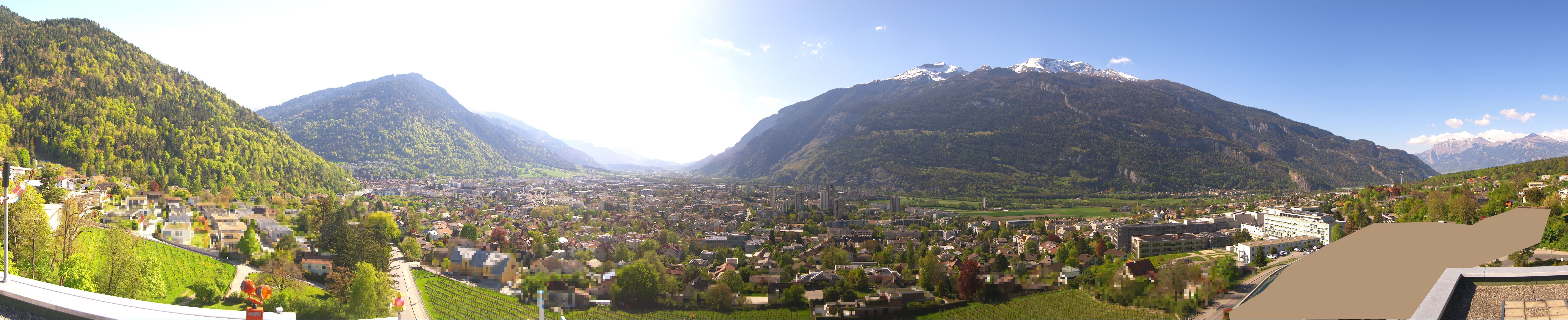 Archiv Foto Webcam Panoramablick Chur