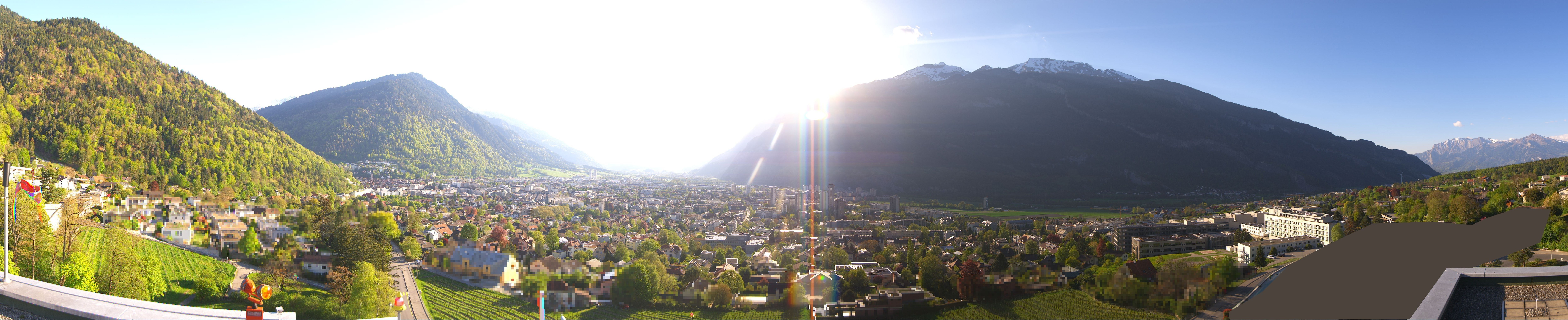 Archiv Foto Webcam Panoramablick Chur