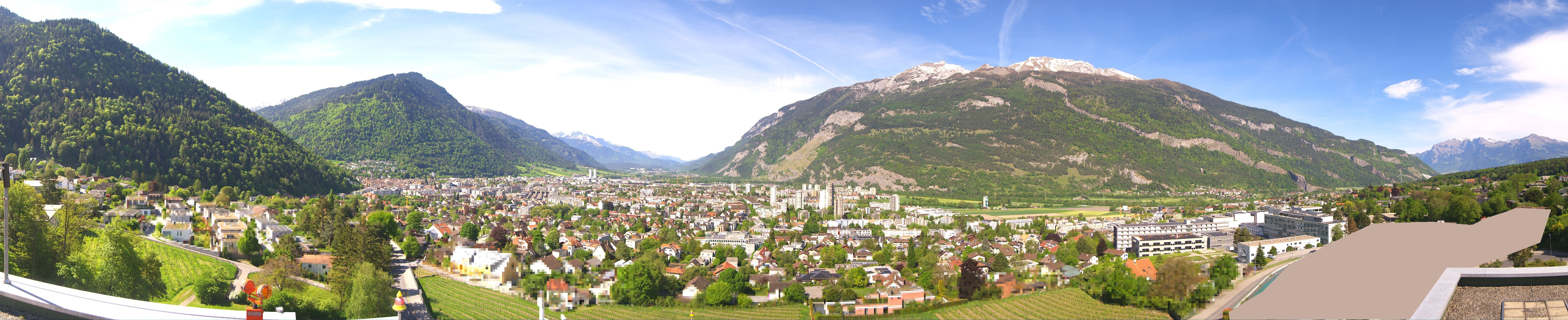 Archiv Foto Webcam Panoramablick Chur