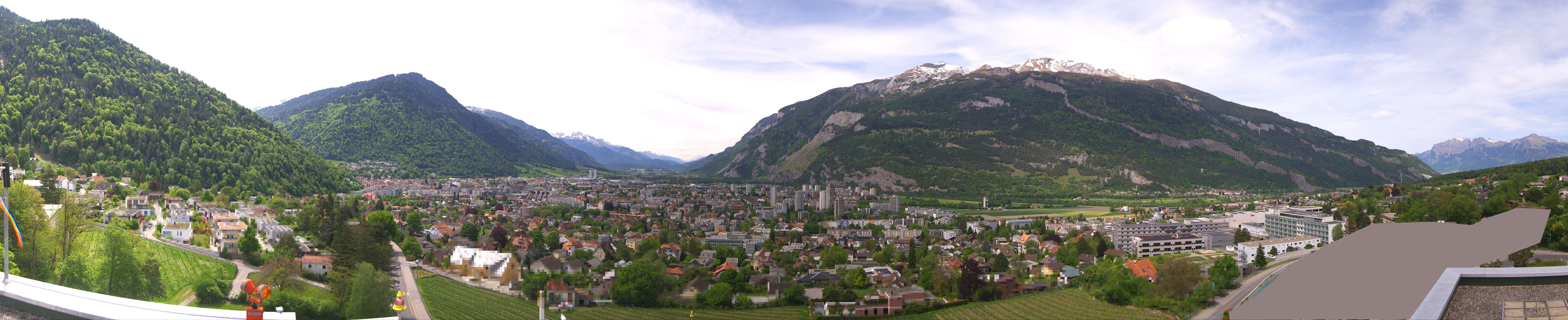 Archiv Foto Webcam Panoramablick Chur