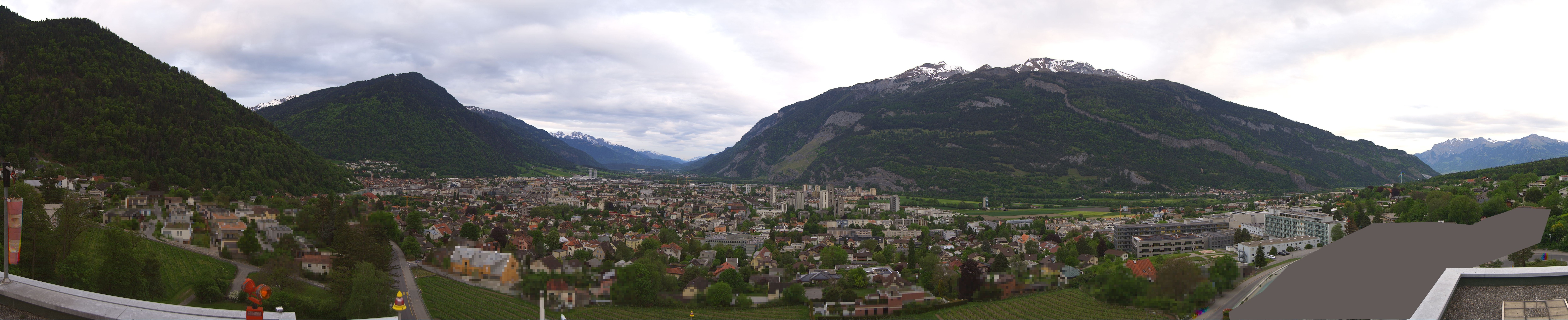 Archiv Foto Webcam Panoramablick Chur