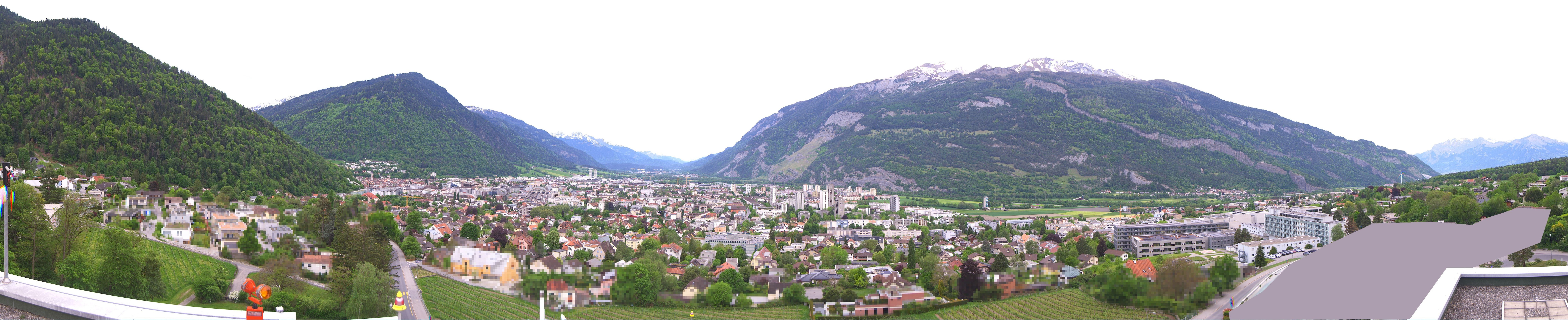 Archiv Foto Webcam Panoramablick Chur