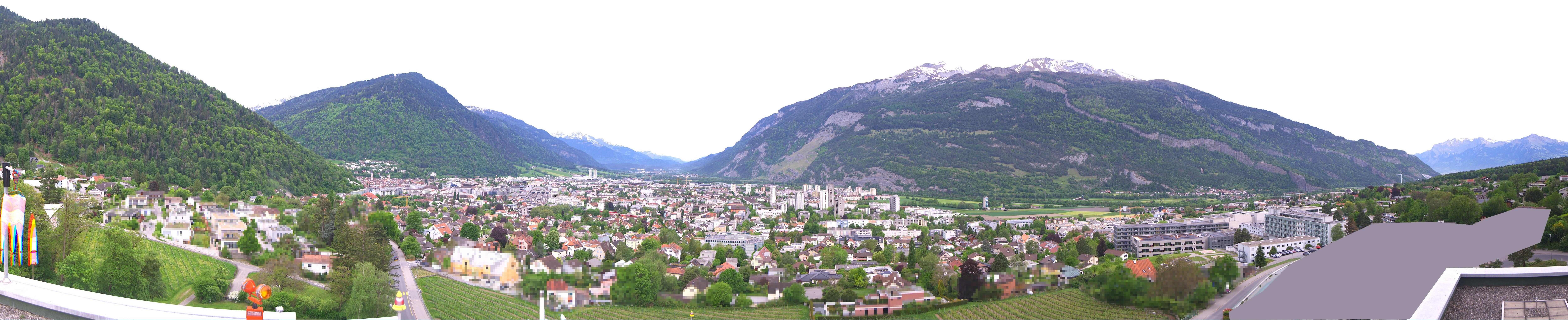 Archiv Foto Webcam Panoramablick Chur