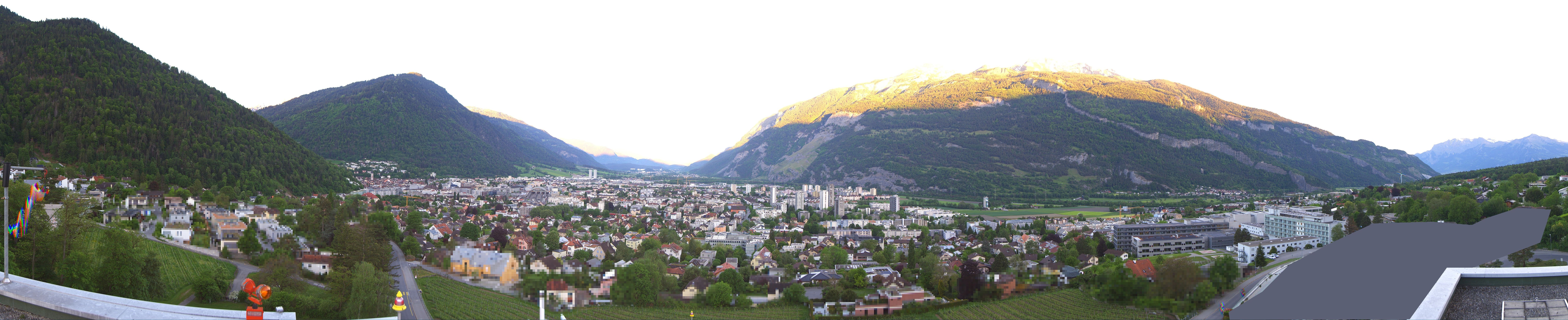 Archiv Foto Webcam Panoramablick Chur