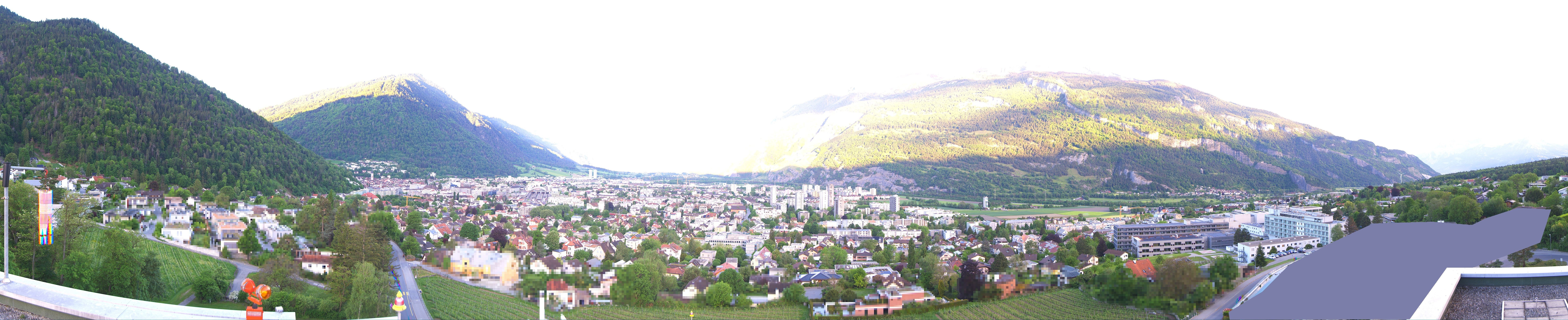 Archiv Foto Webcam Panoramablick Chur